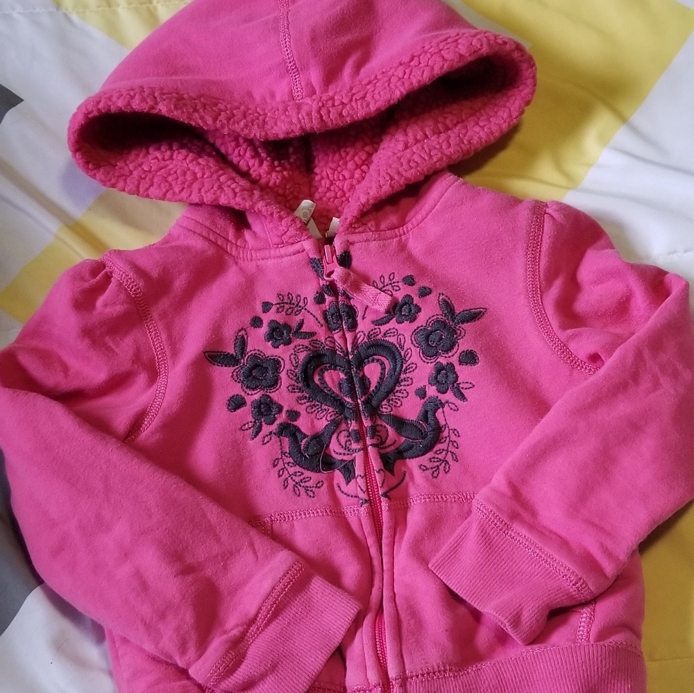Old Navy Zip Up Hoodie Girls 3T